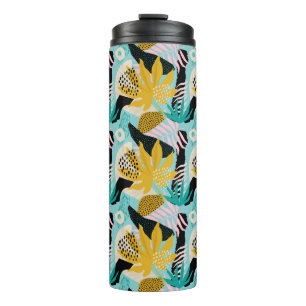 Bouteilles Isothermes Motif Feuille de la forêt tropicale tropicale