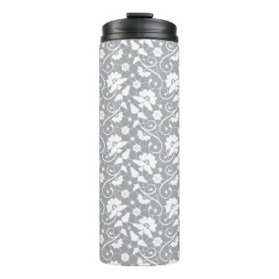 Bouteilles Isothermes Motif floral de dentelle