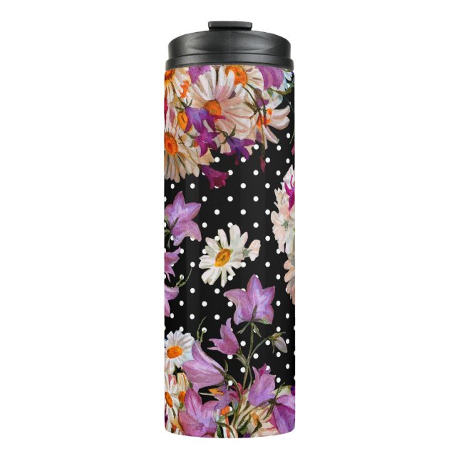 Bouteilles Isothermes Motif floral incomparable. Bouquet de fleurs sauva (Devant)
