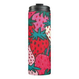 Bouteilles Isothermes Motif Fraise