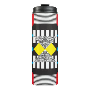 Bouteilles Isothermes Motif géométrique sans couture dans un style abstr