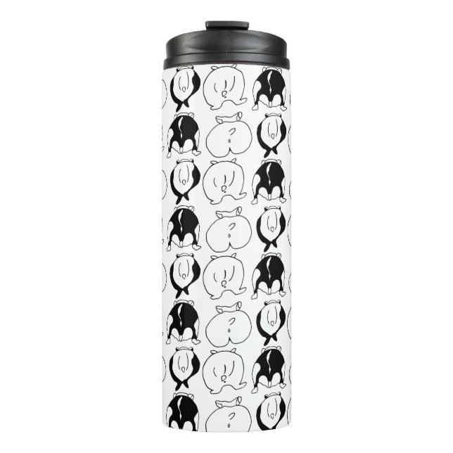 Bouteilles Isothermes Motif Hamster Butts (Devant)