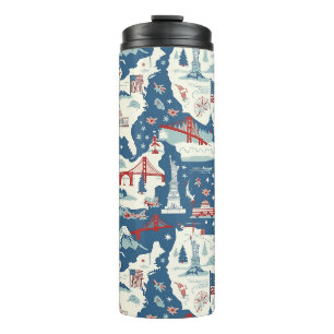 Bouteilles Isothermes Motif historique vintage-américain (2)