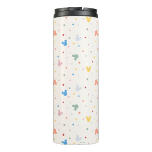Bouteilles Isothermes Motif iconique de Mickey Mouse coloré et jet de po