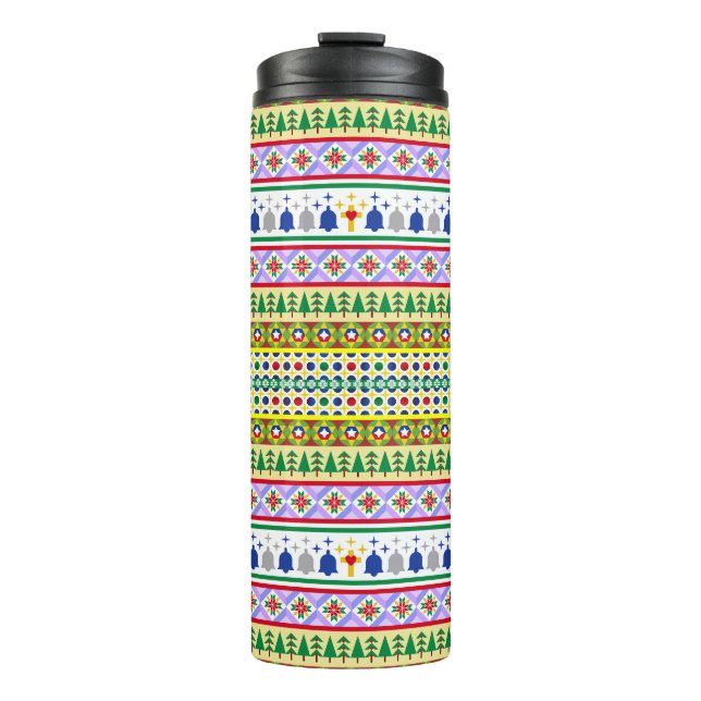 Bouteilles Isothermes Motif Motif de Noël (Devant)