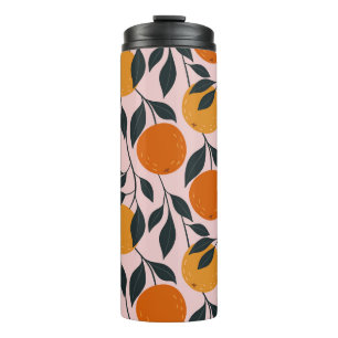 Bouteilles Isothermes Motif orange vibrant