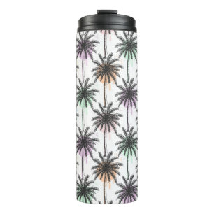 Bouteilles Isothermes Motif Paint Drop Palm Tree
