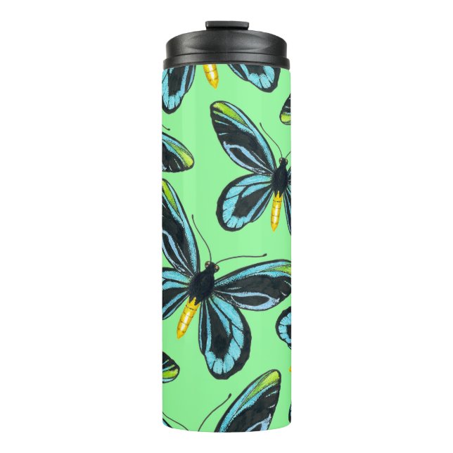 Bouteilles Isothermes Motif papillon de la reine Alexandra (Devant)