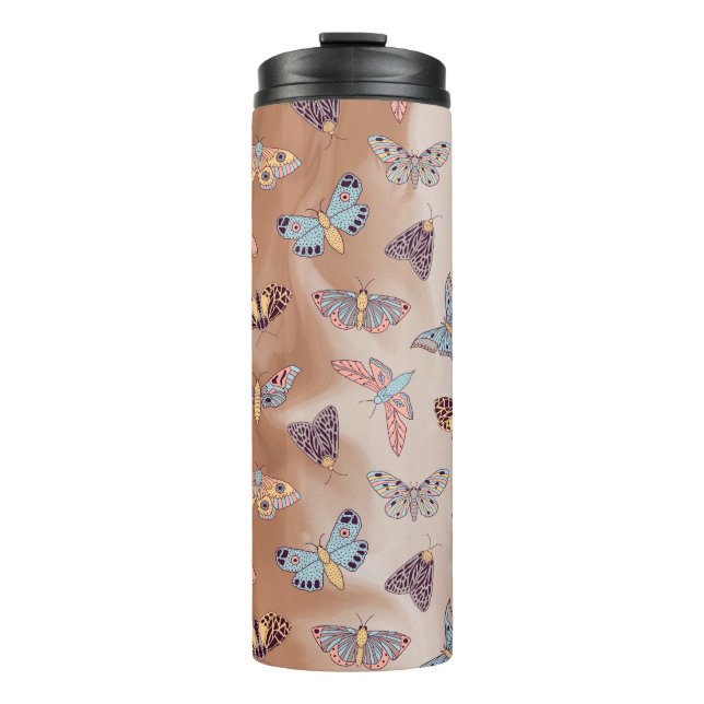 Bouteilles Isothermes Motif papillon de la teigne (Devant)