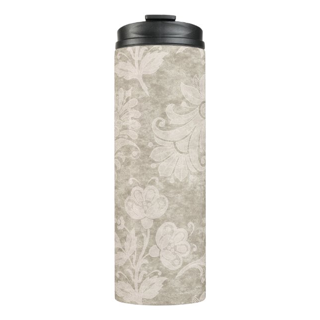 Bouteilles Isothermes Motif Pastel Pearl Damask (Devant)