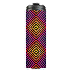 Bouteilles Isothermes Motif psychédélique Rainbow Chevron