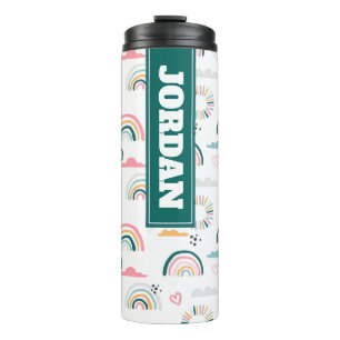 Bouteilles Isothermes Motif Rainbows & Hearts