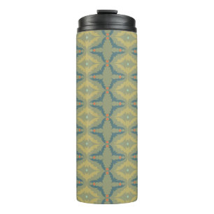 Bouteilles Isothermes Motif Rétro Vintage Verdâtre