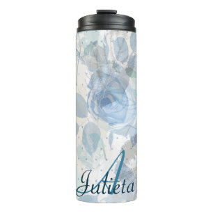 Bouteilles Isothermes Motif Rose bleu
