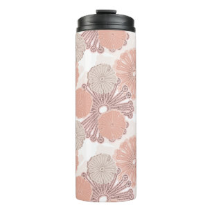 Bouteilles Isothermes Motif rose Gold Flower