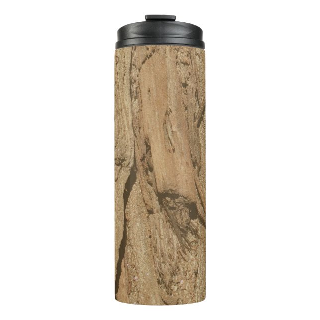 Bouteilles Isothermes Motif Rustique Woodgrain Photo Brown Nature (Devant)