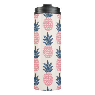 Bouteilles Isothermes Motif sans couture d'ananas amusant