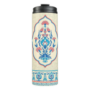 Bouteilles Isothermes Motif sans couture en tissu de style ethnique