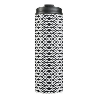 Bouteilles Isothermes motif sans couture sur tumbler thermique