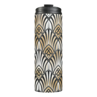 Bouteilles Isothermes Motif sans Seamless baroque. Patte ornementale vin