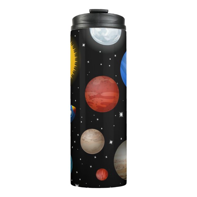 Bouteilles Isothermes Motif spatial (Devant)