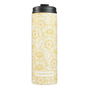 Bouteilles Isothermes Motif Sunny Sunflower