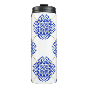 Bouteilles Isothermes Motif traditionnel espagnol sans couture. Cérami e