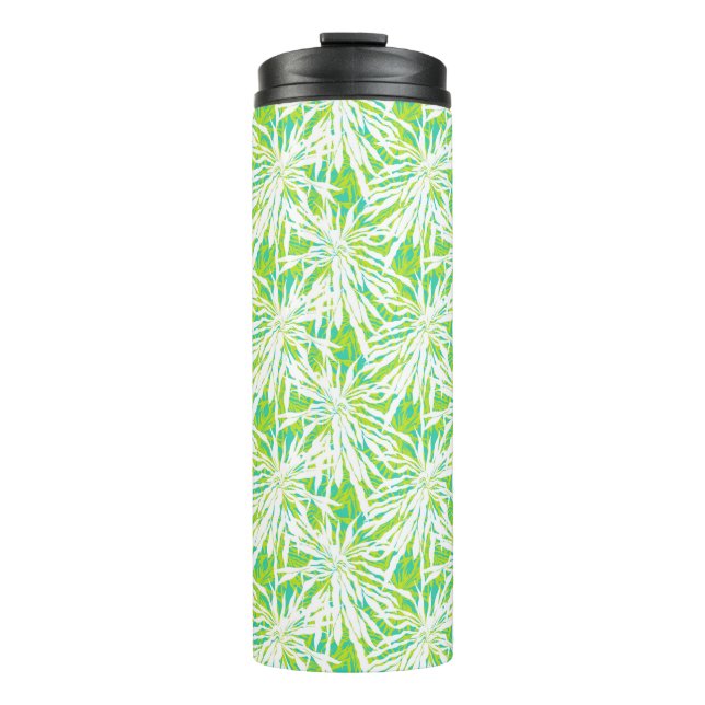 Bouteilles Isothermes Motif tropical de palmettes (Devant)