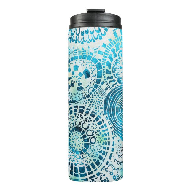 Bouteilles Isothermes Motif tropical du parti Urchin et Opihi (Devant)