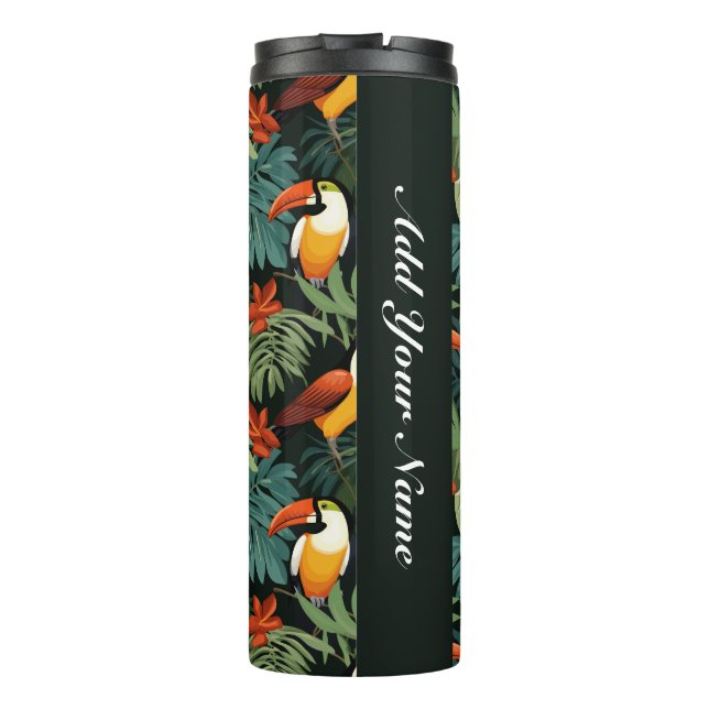 Bouteilles Isothermes Motif tropical Toucan (Dos)