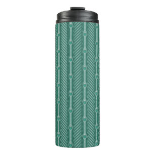 Bouteilles Isothermes Motif turquoise ornemental