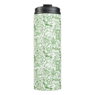 Bouteilles Isothermes Motif vert de biologie