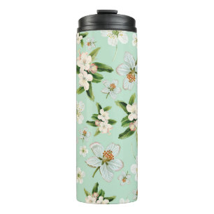 Bouteilles Isothermes Motif vintage de fleurs de printemps