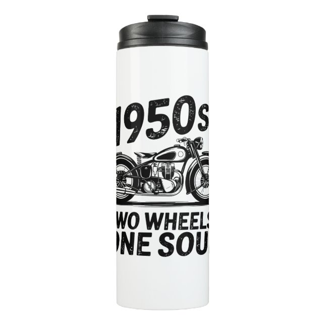 Bouteilles Isothermes Moto à deux roues, à une âme (Devant)