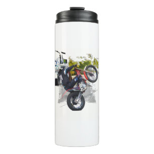 Bouteilles Isothermes Motocross Stunt Biker - Faites le Plein d'Adrénali