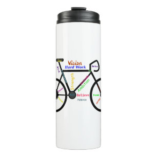 Bouteilles Isothermes Mots Motivationnels, Vélo, Cyclisme, Vélo Hommes