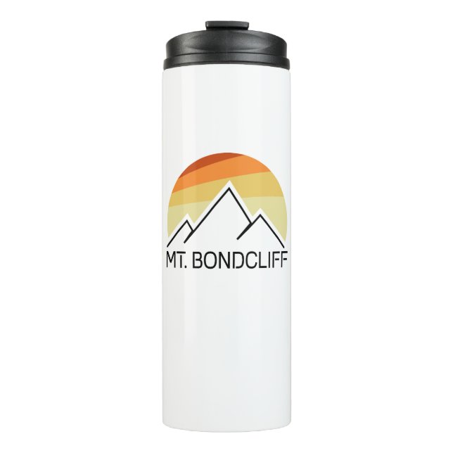 Bouteilles Isothermes Mt. Bondcliff New Hampshire Retro (Devant)