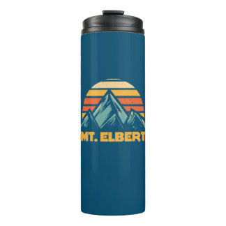 Bouteilles Isothermes Mt. Elbert Colorado Retro Turquoise