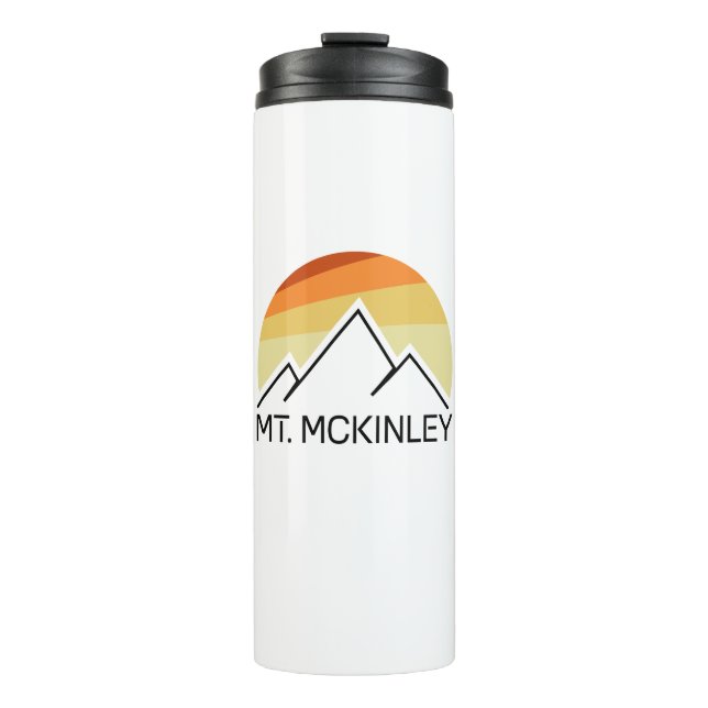 Bouteilles Isothermes Mt. McKinley Alaska Retro (Devant)