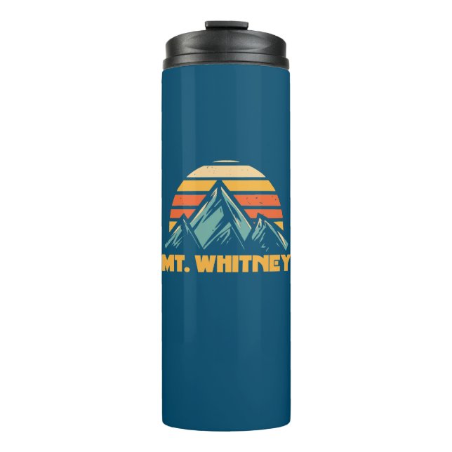 Bouteilles Isothermes Mt. Whitney California Retro Turquoise (Devant)