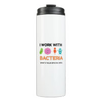 Mug de microbiologie amusante - "Je joue avec les 