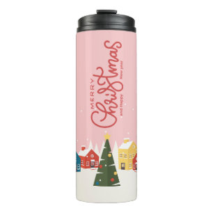 Bouteilles Isothermes Mug de voyage Joyeux Noël Fêtes de fin d'année