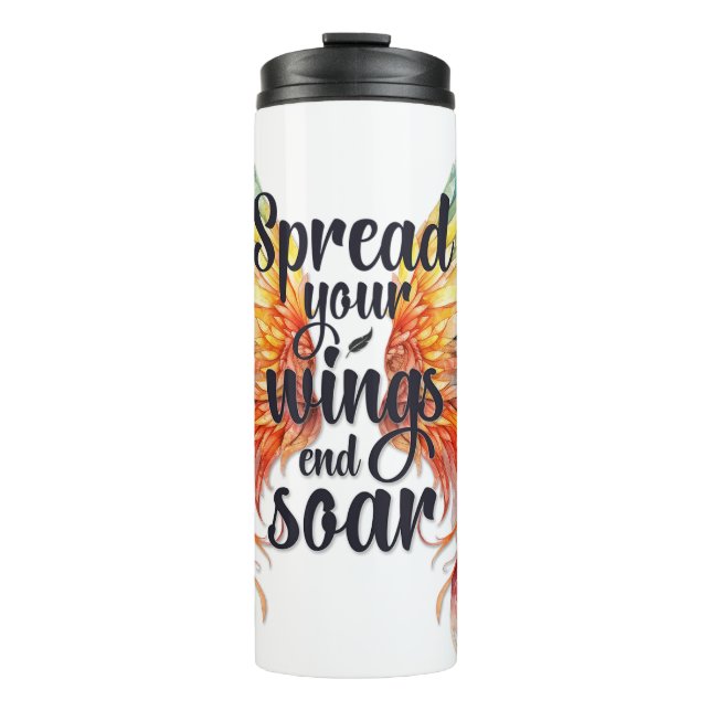 Bouteilles Isothermes Mug inspirationnel Motivational citations Affirmat (Devant)