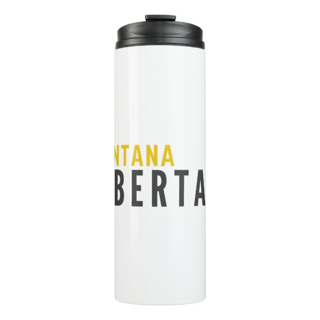 Bouteilles Isothermes Mug thermique blanc officiel MTLP (Devant)