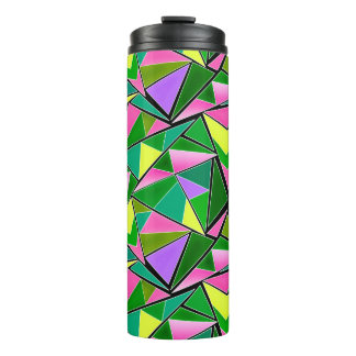 Bouteilles Isothermes Multicolored bright neon geometric pattern