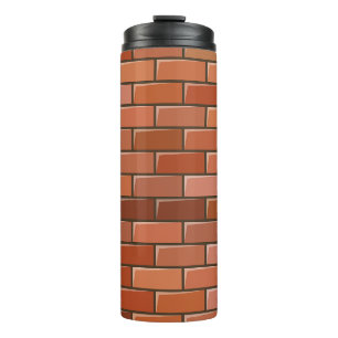 Bouteilles Isothermes mur en brique