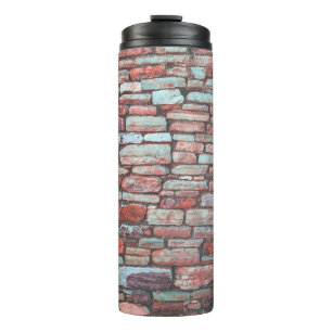 Bouteilles Isothermes Mur en brique rouge