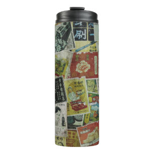 Bouteilles Isothermes Mur publicitaire vintage de Hong Kong.