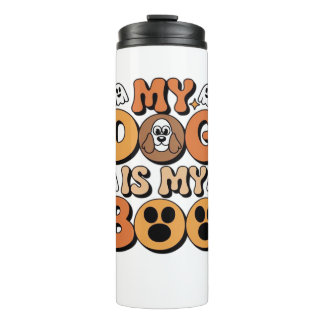 Bouteilles Isothermes My Dog Is My Boo Shirt - Drôle Dog Lover Don 2025
