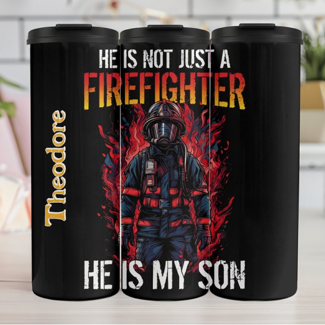 Bouteilles Isothermes My Firefighter Son My Hero (Créateur téléchargé)